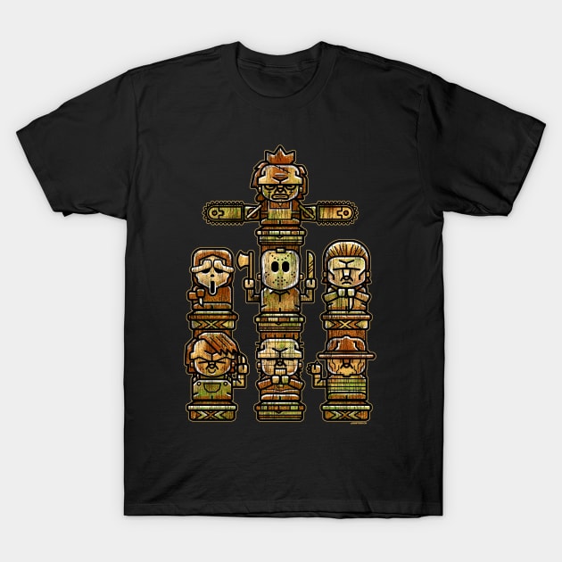 Horror Gods T-Shirt by rustenico